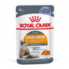 Royal Canin Hair & Skin w Sosie i Galaretce 12x85g Mokra Karma Dla Kotów Dorosłych Zdrowa Skóra Piękna Sierść
