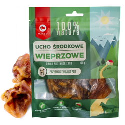 MACED Ucho Środkowe 100% Przysmak Dla Psa 100g