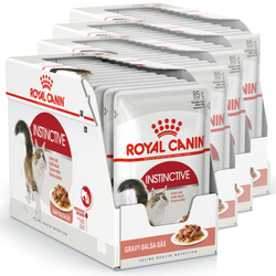 Royal Canin Instinctive FHN 48x85g Karma Mokra W Sosie Dla Kotów Dorosłych Wybrednych