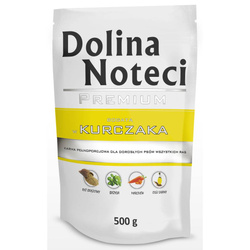 Dolina Noteci PREMIUM bogata w kurczaka saszetka 500 g Mokra karma dla psa
