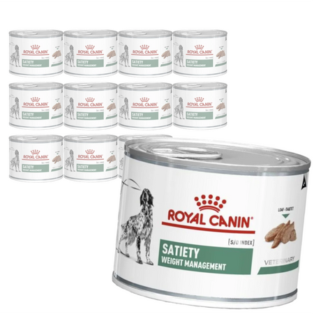 Royal Canin Veterinary VHN Dog Satiety S/O Loaf 12x195g Mokra Karma Pasztet Dla Psów z Nadwagą