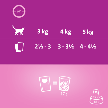 Whiskas Adult Aromatyczna Mieszanka Saszetki 120x85g Mokra Karma Pełnoporcjowa Dla Kota w Sosie