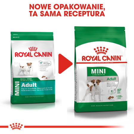 Sucha Karma Dla Psa Royal Canin Mini SHN 9kg (8kg+1kg Gratis)
