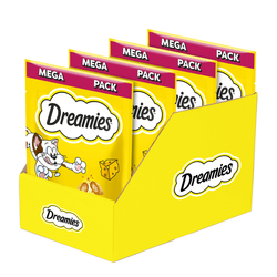 Dreamies Mega Pack 4x180g Chrupiące Przysmaki Dla Kota Z Serem