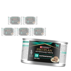 Purina Pro Plan Veterinary Diets EN Gastrointestinal 6x195g Mokra Karma Mus Dla Dorosłych Psów Niewydolność Trzustki