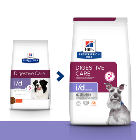 Hill's Prescription Diet i/d Low Fat 1,5kg Sucha Karma Dla Psa Z Kurczakiem Wsparcie Układu Pokarmowego