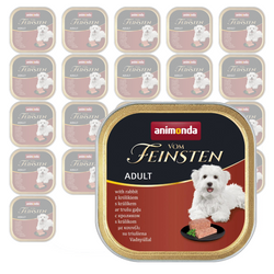 Animonda Vom Feinsten Adult Mokra Karma Dla Psa 22x150g Z Królikiem