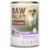 Raw Paleo Puppy Monoprotein 12x400g Mokra Karma Dla Szczeniąt  z Kaczką