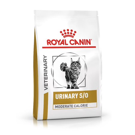 Royal Canin Veterinary Urinary S/O Moderate Calorie 4x400g Sucha Karma Dla Kotów Z Problemami Urologicznymi