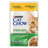 Purina Cat Chow Sterilised 32x85g Mokra Karma Dla Kota z Kurczakiem i Bakłażanem w Sosie