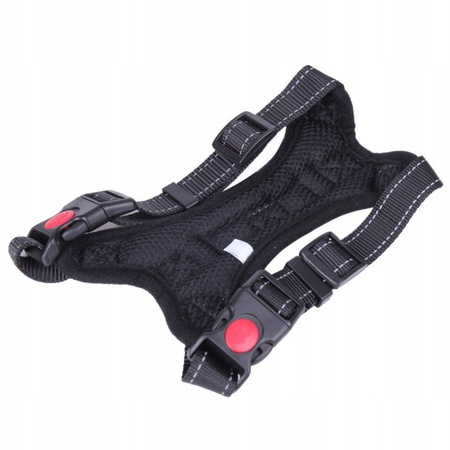 MOCNE SZELKI DLA PSA PSÓW r. L 63-77cm CZARNE