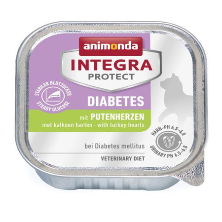 Animonda Integra Protect Diabetes 16x100g Mokra Karma Mix Smaków Dla Kota z Cukrzycą