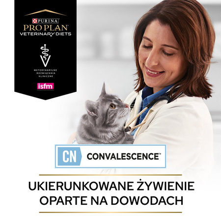 Purina Pro Plan Veterinary Diets CN Convalescence Mokra Karma Dla Kotów I Psów Mus 195g Rekonwalescencja