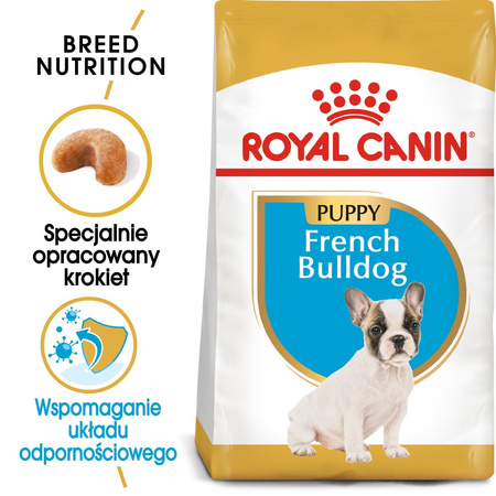 Royal Canin BHN French Bulldog Puppy 10kg Karma Sucha Dla Szczeniąt Do 12 Miesiąca Rasy Bulldog Francuski
