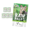 Vet Expert Raw Paleo Sterilised Game 6x100g Saszetka Karma Mokra z Dziczyzną Dla Kotów Sterylizowanych