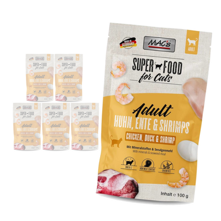 MAC's Cat Mokra Karma Dla Kota Kurczak Kaczka Krewetki 6x100g