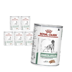 Royal Canin Veterinary VHN Dog Diabetic Low Carbohydrate S/O Loaf 6x410g Mokra Karma Pasztet Dla Psów Kontrola Cukru
