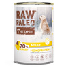 Vet Expert Raw Paleo Adult Monoprotein 6x400g Mokra Karma Dla Psa z Indykiem