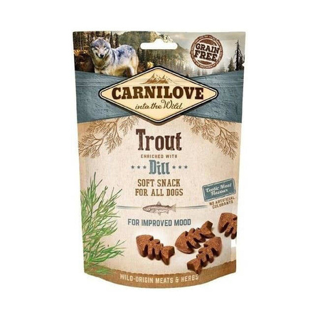 Carnilove Semi Moist Snack 5x200g Miękkie Przysmaki dla Psa Mix Smaków