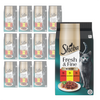 Sheba Fresh&Fine 72x50g Mokra Karma Dla Kotów W Sosie Z Wołowiną Kurczakiem Jagnięciną