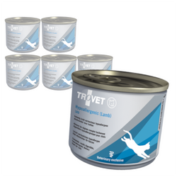 Trovet Hypoallergenic LRD 6x200g Lekkostrawna Mokra Karma Dietetyczna z Jagnięciną Dla Kotów z Nadwrażliwością Pokarmową