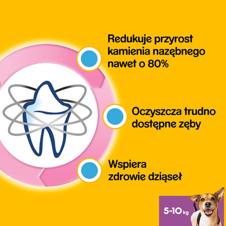 Pedigree DentaStix 10x110g Przysmak Dentystyczny Dla Psów Małych Ras 70szt