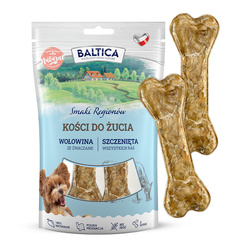 Baltica Przysmaki Regionów 2szt. Kości Do Żucia z Wołowiną Dla Szczeniąt