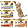Purina Gourmet Gold Mokra Karma Dla Kotów Mix Smaków Łosoś Kurczak Wołowina Indyk Jagnięcina 24x85g