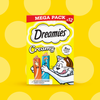 Dreamies Creamy 24x10g Kremowy Przysmak Dla Kota Z Kurczakiem I Z Łososiem 