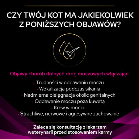 Purina Pro Plan Veterinary Diets UR Urinary Mokra Karma Dla Kota Z Kurczakiem 10x85g Przeciw Kamieniom Struwitowym