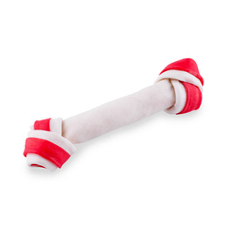 MACED Kość Wiązana Biała Bekon 16 cm Naturalny Przysmak Dla Psa