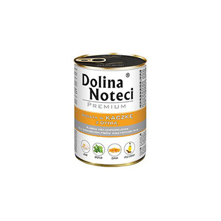 Dolina Noteci Premium Mokra Karma Dla Psa Kaczka z Dynią 6x400g