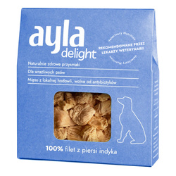 Ayla Delight Filet z Piersi Indyka 28g Liofilizowany Przysmak Dla Psa 100% Mięsa
