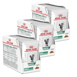 Royal Canin Veterinary Diabetic 36x85g Mokra Karma W Sosie Dla Dorosłych Kotów Kontrola Glukozy