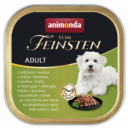 Animonda Vom Feinsten Adult 11x150g Mokra Karma Dla Psa Mix Smaków w Sosie
