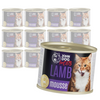 John Dog for Cats Mus z Jagnięciną 12x200g Bezzbożowa Mokra Karma Dla Kota