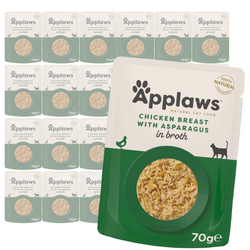 Applaws Cat Mokra Karma Dla Kota 24x70g Kurczak Ze Szparagami W Bulionie