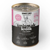 Uniszki Unismak Mix Smaków 24x410g Bezzbożowa Mokra Karma dla Psa z Królikiem Jagnięcina Drobiem i Rybą