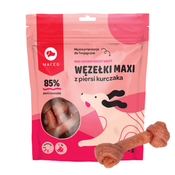 Maced Węzełki Maxi Z Kurczaka Miękki Przysmak Dla Psa 12,5 cm 500g