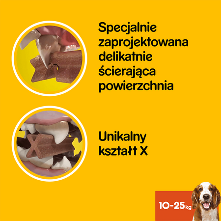 Pedigree DentaStix 10x7szt 180g Przysmak Dentystyczny Dla Psów Średnie Rasy