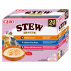 Inaba Cat Ciao Stew 48x40g Uzupełniająca Karma Dla Kota Potrawka Mix Smaków