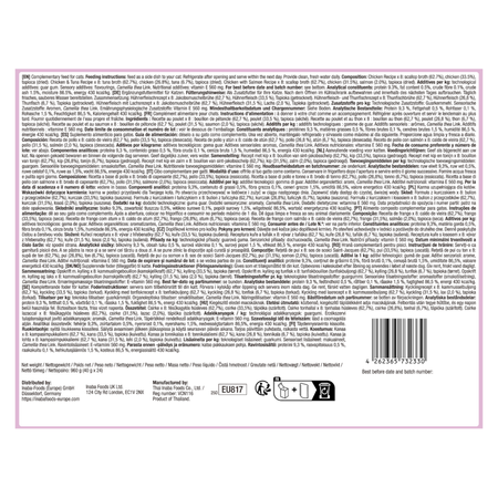 Inaba Cat Ciao Stew 24x40g Uzupełniająca Karma Dla Kota Potrawka z Kurczakiem Tuńczykiem i Łososiem