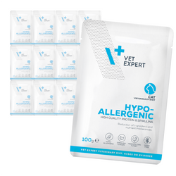 VetExpert Veterinary Diet Hypoallergenic 12x100g Hipoalergiczna Mokra Karma Weterynaryjna Dla Kota Z Indykiem
