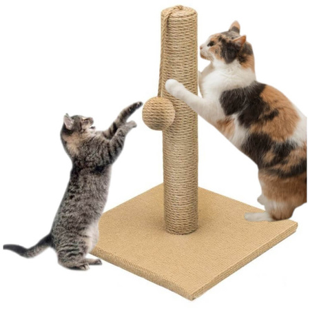 Drapak Dla Kota Słupek z Zabawką Sizal 40cm