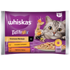 WHISKAS Adult Saszetka 32 x 85g Kremowe Wariacje Mokra Karma Dla Dorosłego Kota w Sosie Kurczak z Warzywami, Jagnięcina z Indykiem