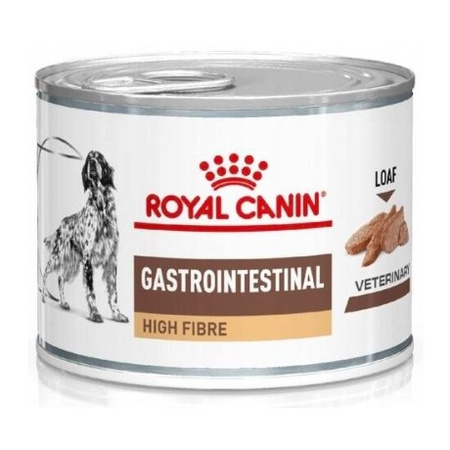 Royal Canin Veterinary VHN Dog Gastrointestinal High Fibre 12x200g Mokra Karma Pasztet Dla Psów z Zaburzeniami Trawienia