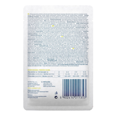 VetExpert Veterinary Diet Recovery Cat 24x100g Mokra Weterynaryjna Karma Dla Kotów w Okresie Rekonwalescencji