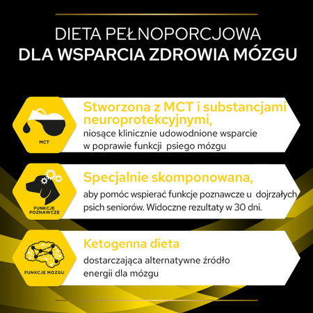 Purina Pro Plan Canine NC Neurocare Sucha Karma Dla Psa 3kg Pamięć Koncentracja