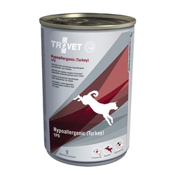 Trovet Hypoallergenic TPD Turkey 400g Dietetyczna Mokra Karma Z Indykiem Dla Psów Z Nadwrażliwością Pokarmową