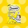 Dreamies Creamy 8x10g Kremowy Przysmak Dla Kotów Z Serem